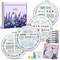 ETSPIL Beginner Embroidery Kit for Adults & Teens – 33 Stitches, Stamped Plant & Wreath Patterns, Hoop, Threads & Tools, Video & Manual Instructions, Easy & Fun DIY Gift for Craft Lovers